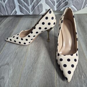 Polka Dot High Heels